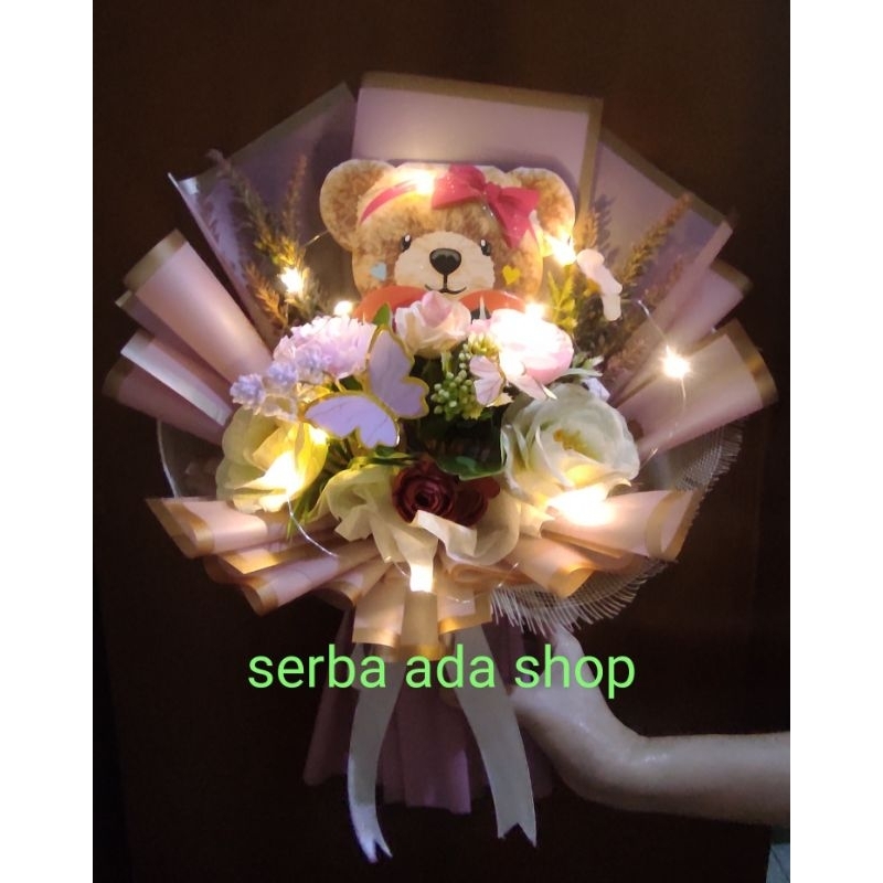 

Buket bunga/buket coklat/buket boneka/bouquet bunga coklat untuk acara special