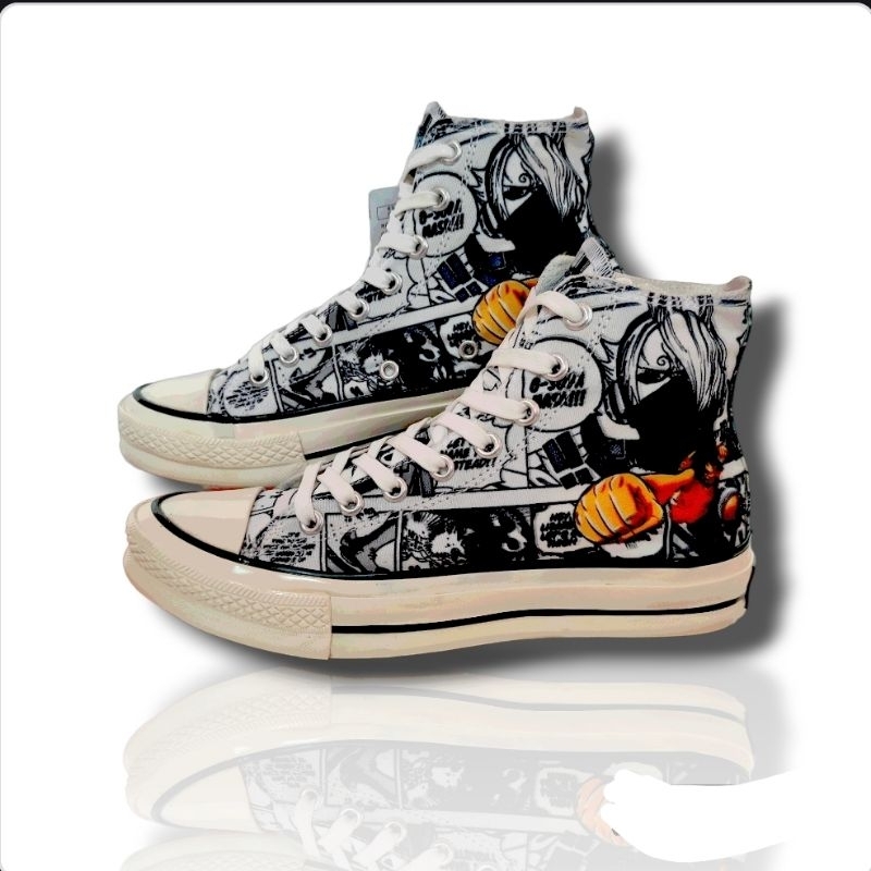 Converse X One Piece - All Star High Top 70s One Piece High Boots