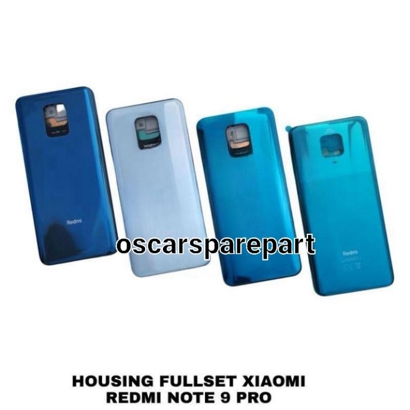 BACKDOOR BACK KESING FULLSET MIDDLE FRAME XIAOMI REDMI NOTE 9 PRO