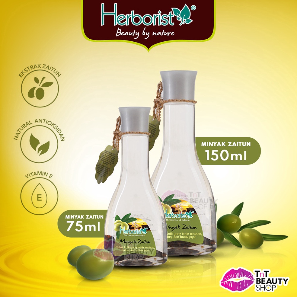 Dijual Kodej8J3v Herborist Minyak Zaitun 75ml  Herboris Minyak Zaitun 15ml  Herboris