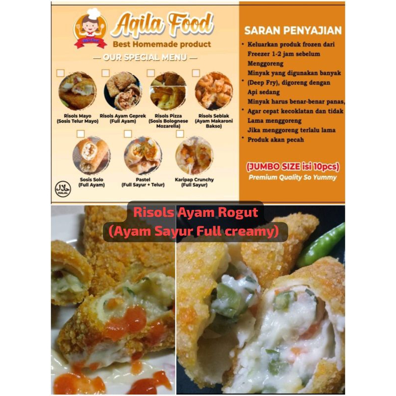 

Risol Ayam Rogut