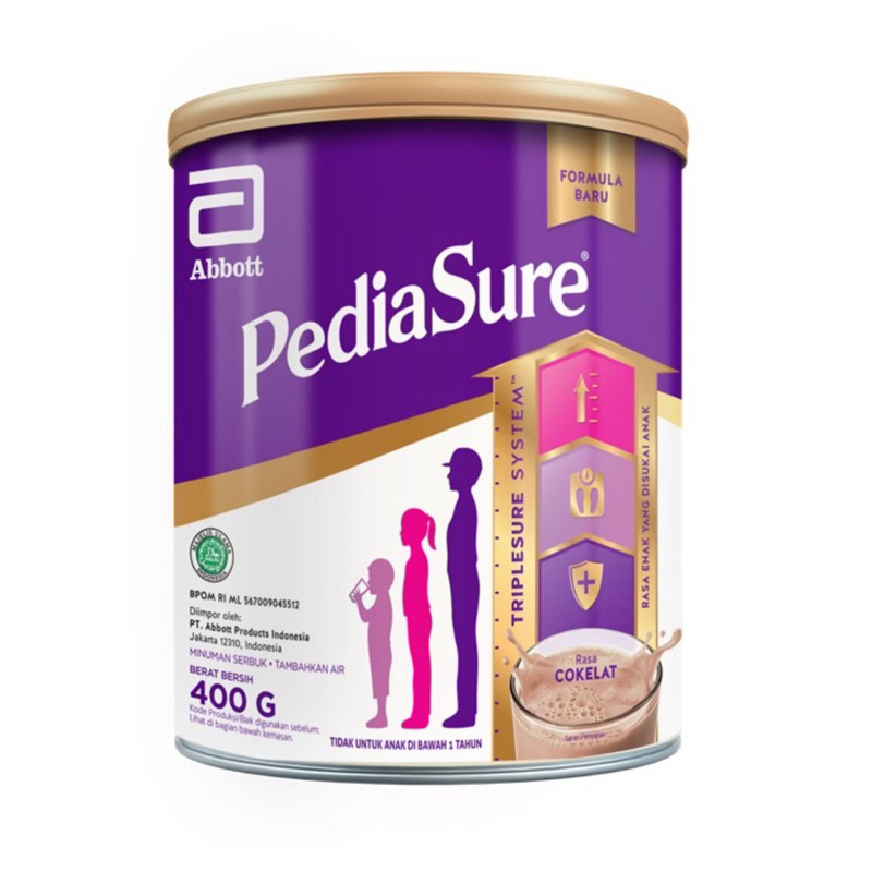 

Pediasure Triplesure susu formula pertumbuhan anak 400gr