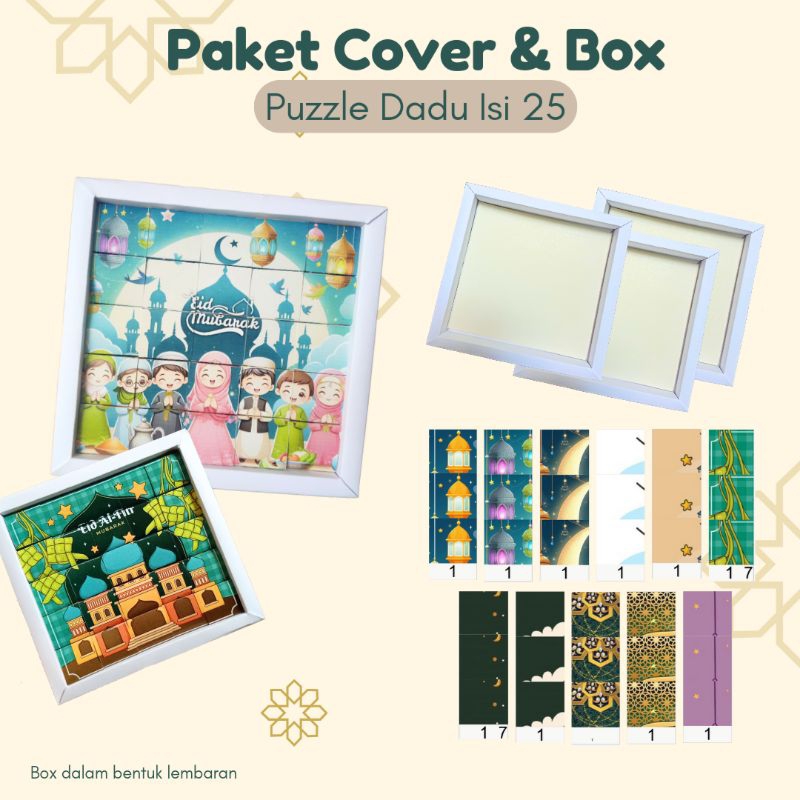 

Paket Cover & Box Cokelat Mini Dadu_wrapper lebaran