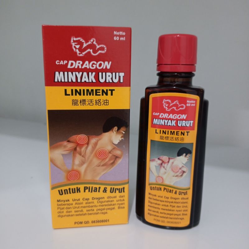 Minyak Urut Cap Dragon 60 ml