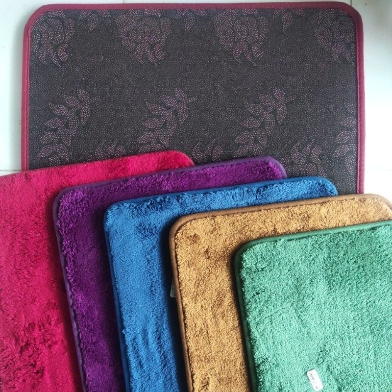 Keset bulu lembut / keset kaki Microfiber / keset import