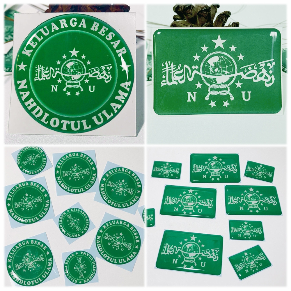 Stiker NAHDLOTUL ULAMA Timbul Lentur / Stiker NU / Stiker Organisasi / Stiker Mobil NU