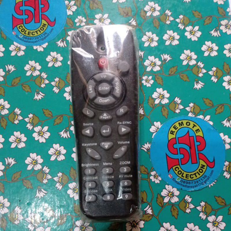 Remote proyektor optoma