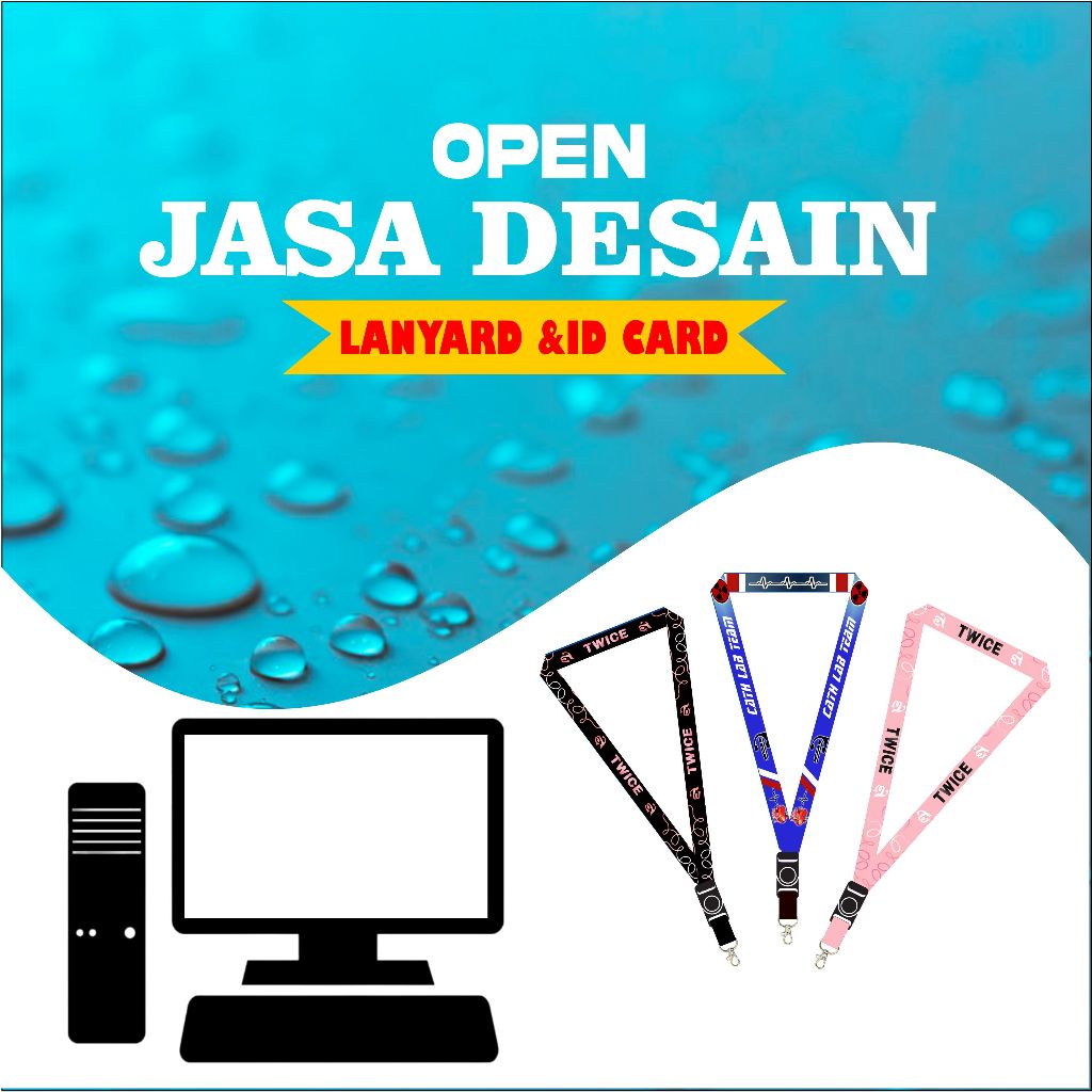 

JASA DESAIN CUSTOM TALI LANYARD/ID CARD