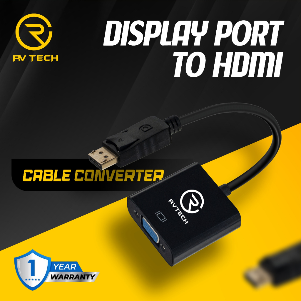 DISPLAYPORT HDMI RVTECH