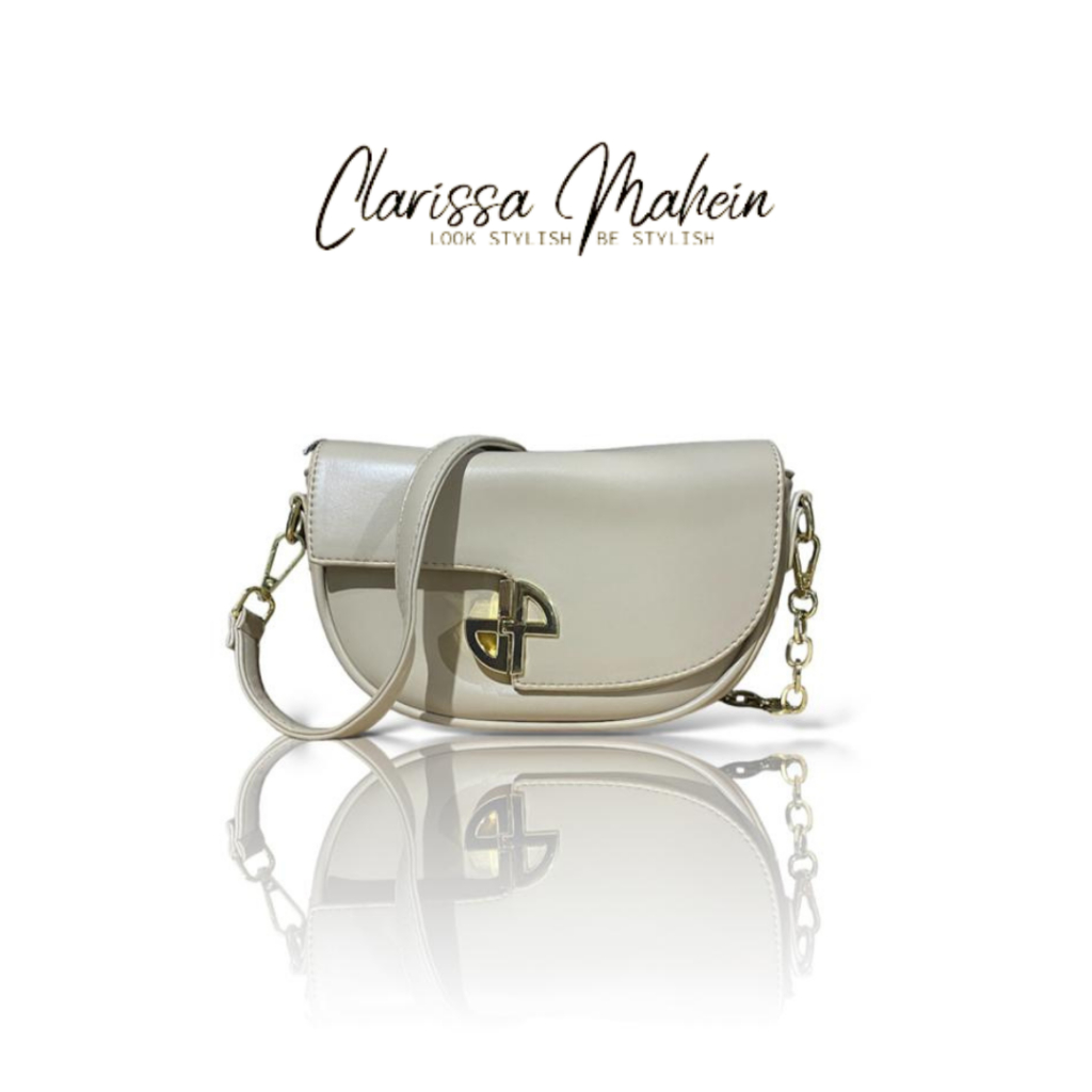 CLARISSA MAHEIN Tas Selempang Bahu Wanita Charlotte Slingbag Shoulder Bag Tas Bahu Setengah Lingkara