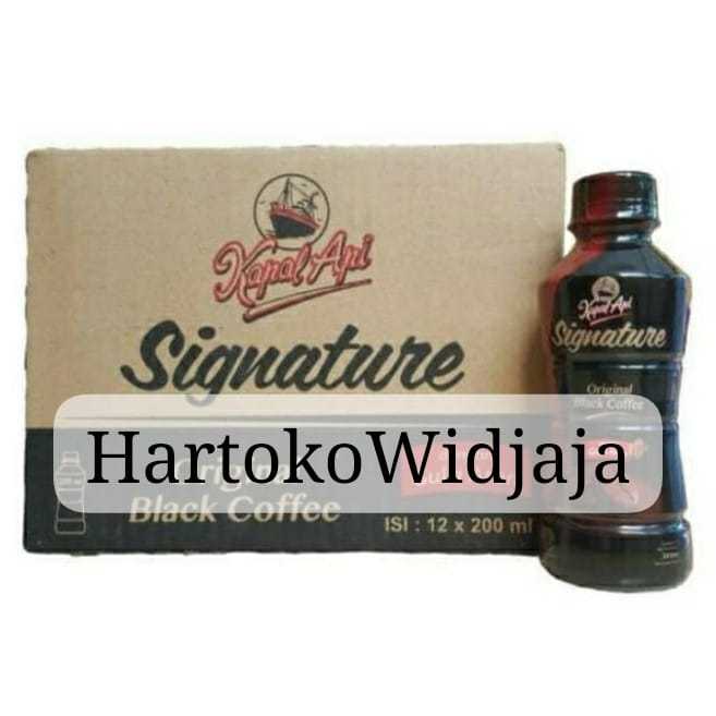 

KOPI KAPAL API SIGNATURE GULA AREN / BLACK COFFEE BOTOL 200ML