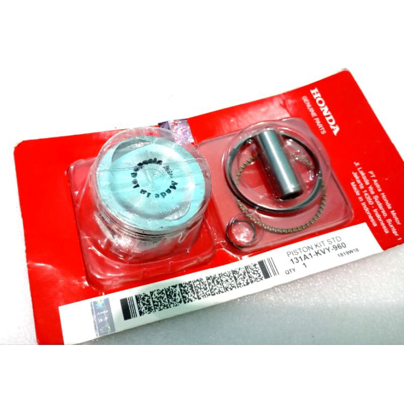 Piston Kit Seher Ring Pen Beat Scoopy Spacy Karbu & Vario 110 Fi STD Standar KVY