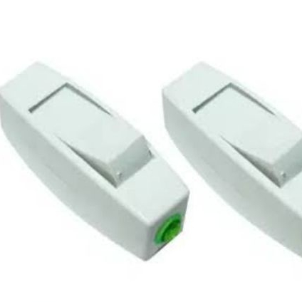 Saklar Lampu Gantung Putih  Cetekan Lampu Gantung