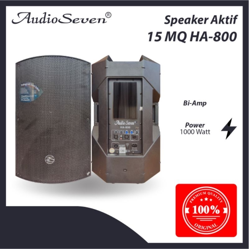 Speaker Aktif Audio Seven 15 MQ HA-800 15 Inch Original