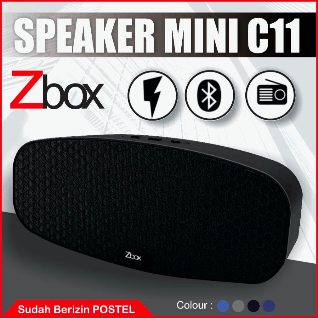 SPEAKER BLUETOOTH ZBOX C11 | SUPER BASS | TERMURAHH