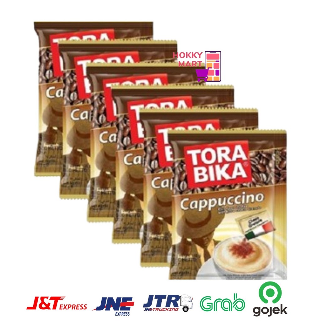 

( HOKKY ) Kopi Tora Bika Cappuccino 2x More Choco Granule 25 gr 1 Renceng isi 10 pcs Minuman Kopi Serbuk Cappuccino