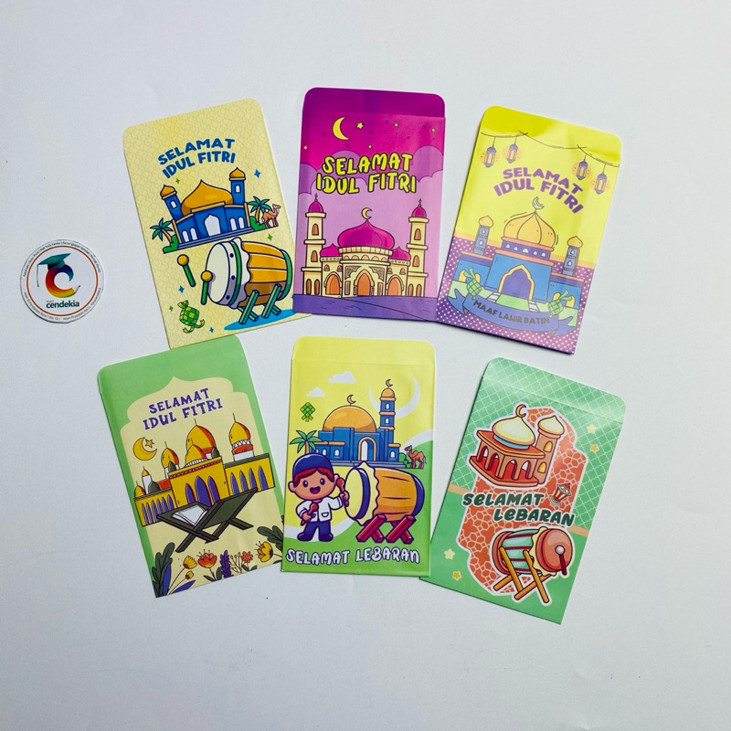 

Amplop THR Lebaran Idul Fitri Sedang Edisi Masjid - 10 pcs