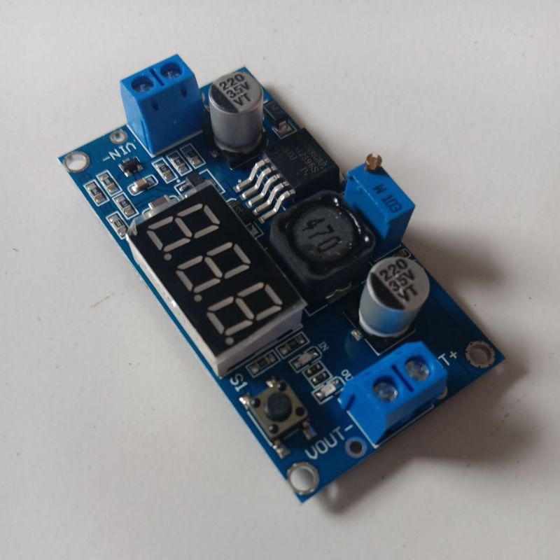 Mycoolcell Stepdown Lm2596S Dengan Led Display Digital