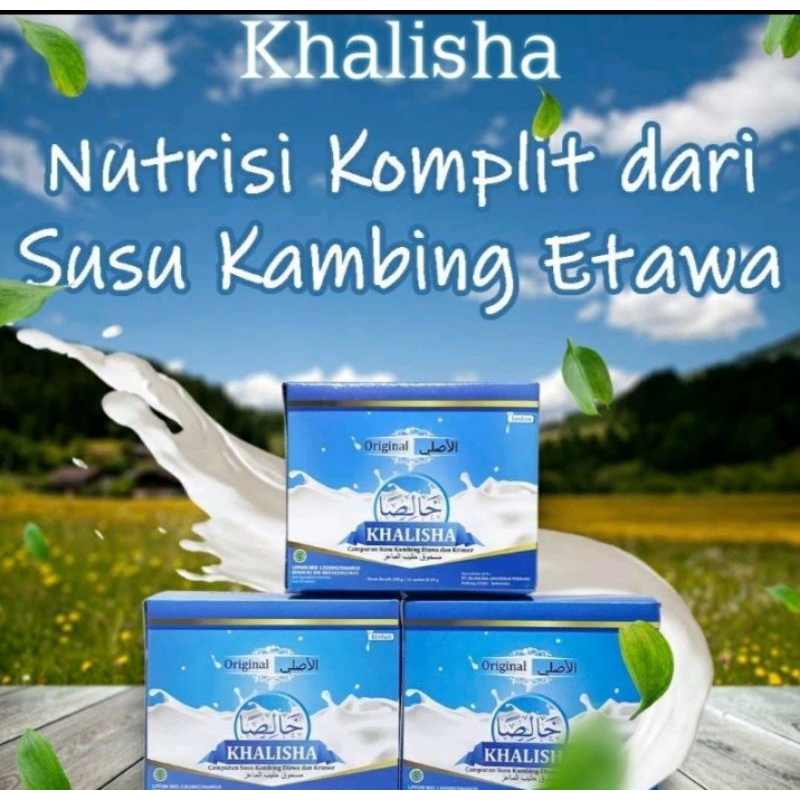 

Susu kambing etawa KHALISHA original