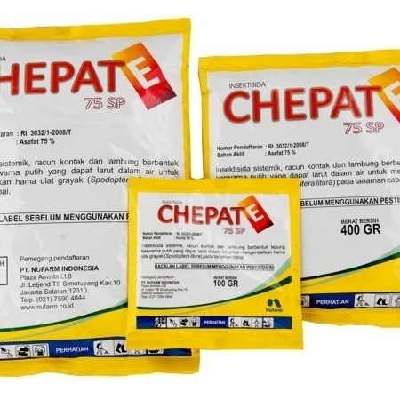 Chepate 75SP 1 kg asefat insektisida sistemik racun hama ulat