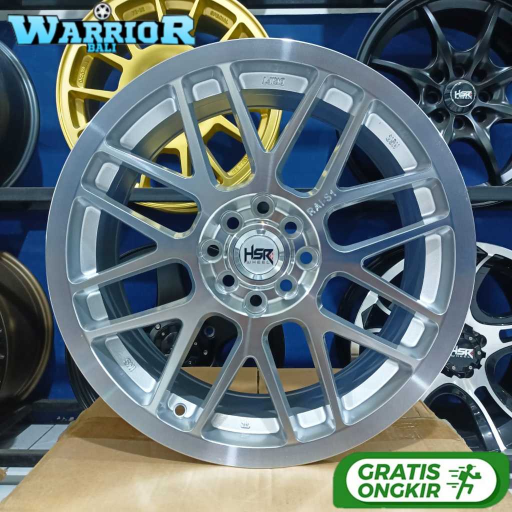 Velg HSR RAI-S1 Ring 17 Untuk Mobil Swift Raize Livina Rocky Yaris R17
