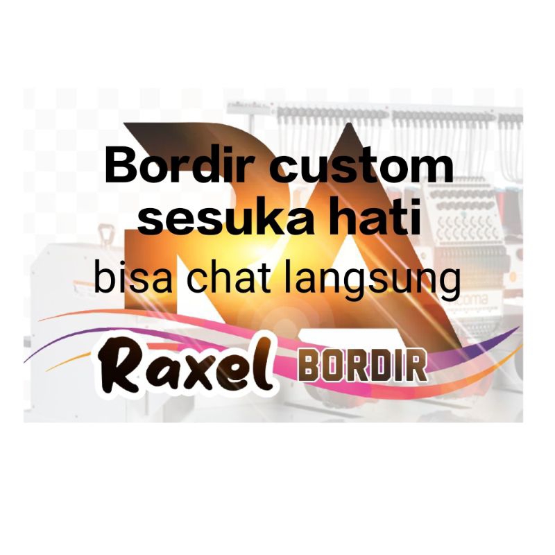 jasa bordir komputer sesuka hati