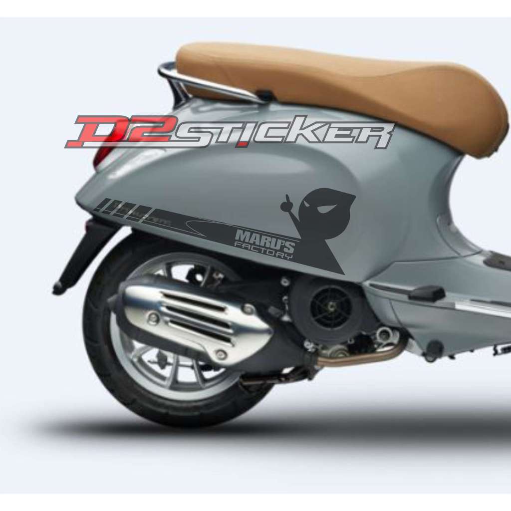 Stiker Striping Marus Vespa Sprint Primavera