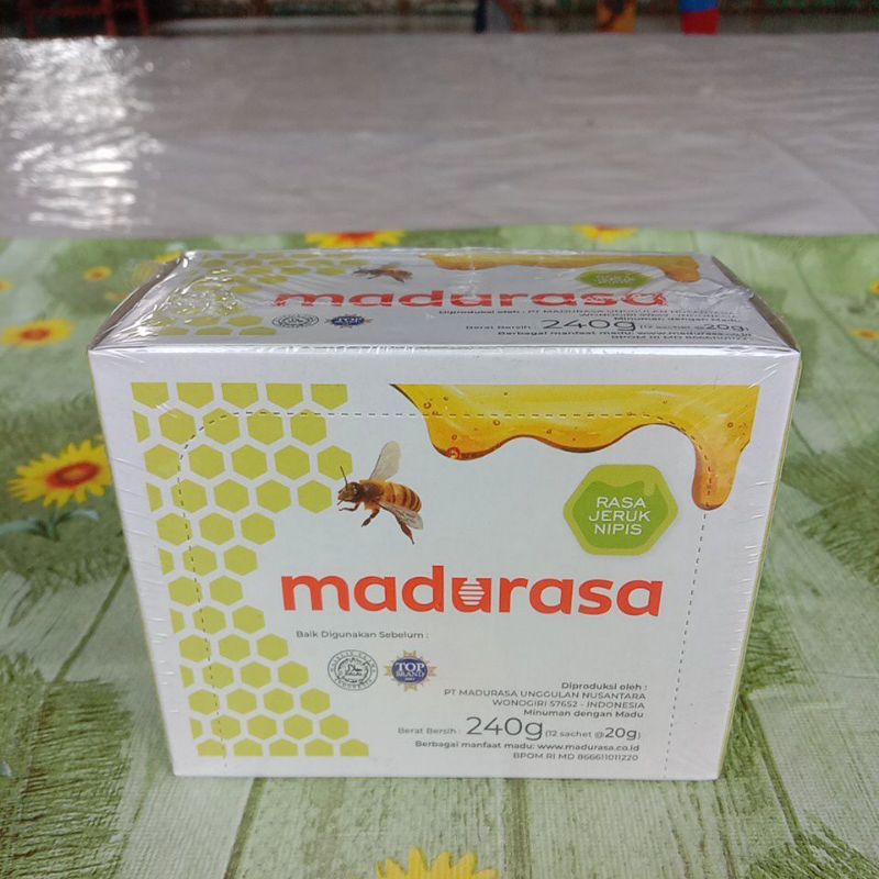 

Madurasa sachet Rasa Jeruk Nipis isi 12 sachet per 20gr