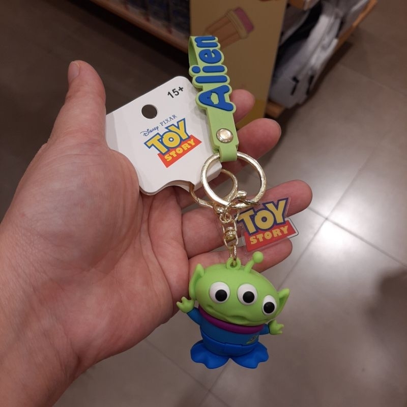 gantungan kunci alien toy story