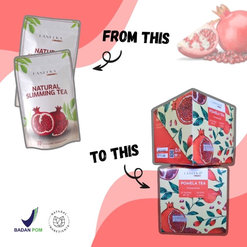 

Laneeka Beauty Pomela Tea (Natural Slimming Tea) 100% Herbal Tea BPOM 10 hari