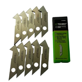 

TEKIRO ISI PISAU ACRYLIC / ACRYLIC CUTTER BLADE TEKIRO 1 KOTAK ISI 20