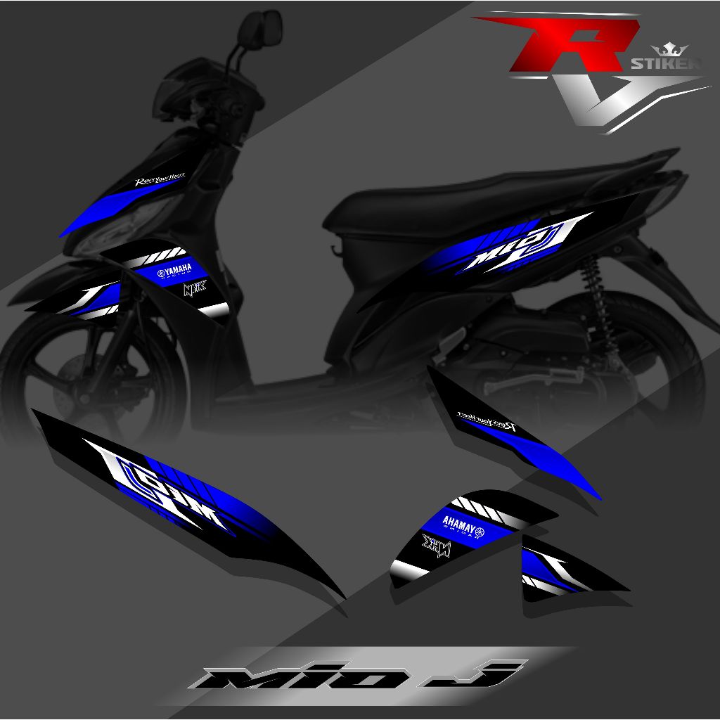 STRIPING MIO J/STIKER MIO J/STRIPING VARIASI MIO J