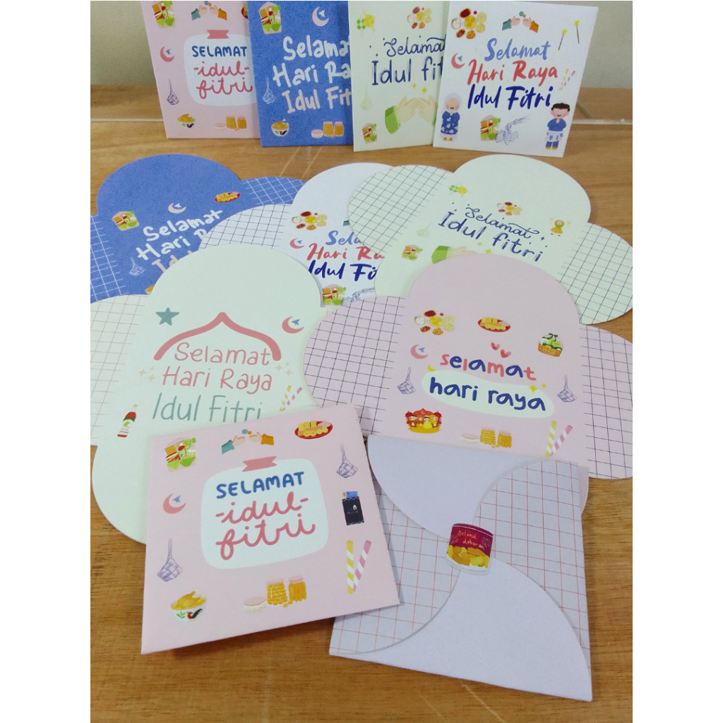 

(AMPLOP BALING) Amplop Lebaran Lucu Amplop THR Baling Angpao Unik FREE STICKER MURAH