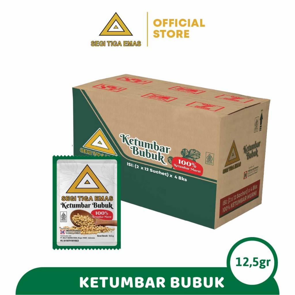 

Segi Tiga Emas Ketumbar Bubuk 1 Karton