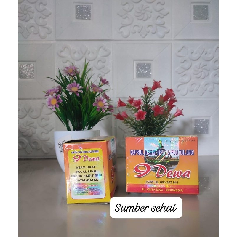 

Kapsul Herbal Pegal Linu Asam Urat 9 Dewa Original