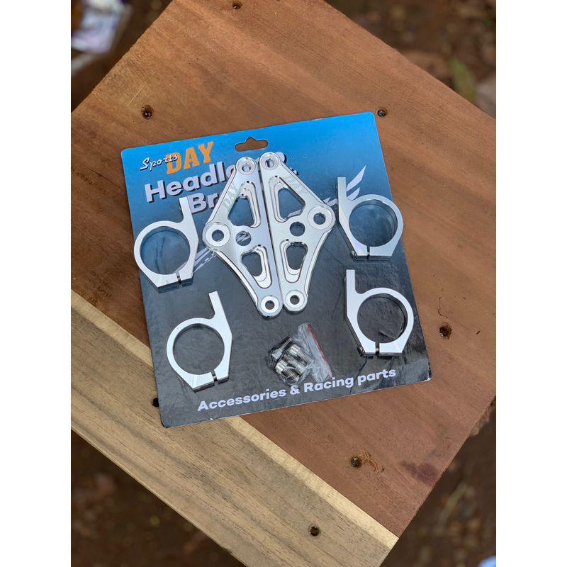 Kupingan lampu cnc honda cb cincin kupingan as 33 skok ninja r ss vixion Kupingan Lampu CNC honda CB