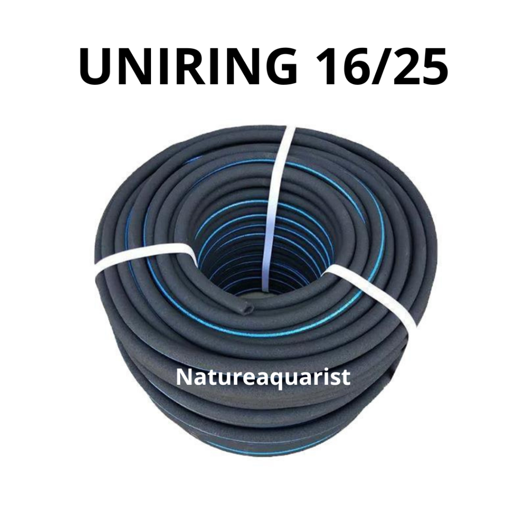 Silvisedut Selang Uniring 16/25Mm Permeter Selang Aerasi Pemecah Gelembung Udara Kolam Ikan Bioflok