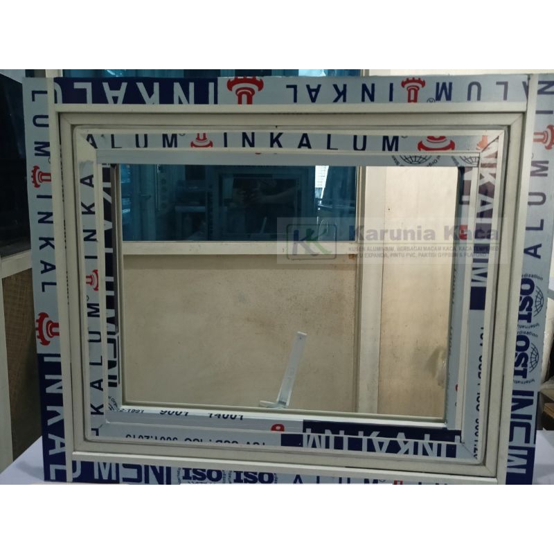 KUSEN JENDELA CASEMENT ALUMINIUM - 60 x 40 CM