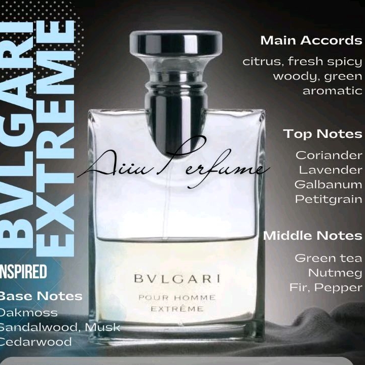 parfum bulgari extreme - parfum refill bulgari extreme - parfum bibit murni bulgari extreme