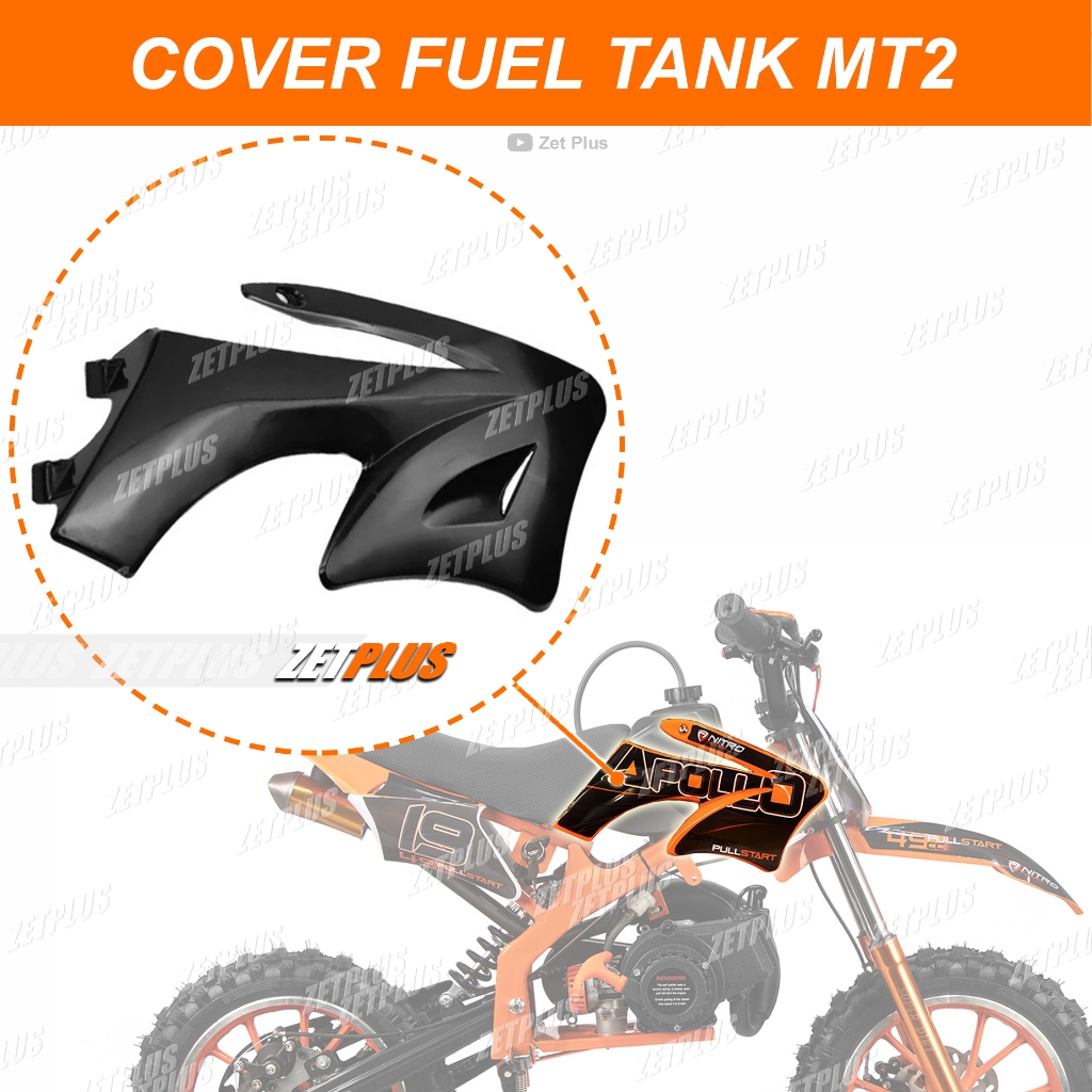 COVER TANGKI MINI TRAIL MT2 /body sayap depan motor mini 50cc 2T Lenka MC69-orion-appolo