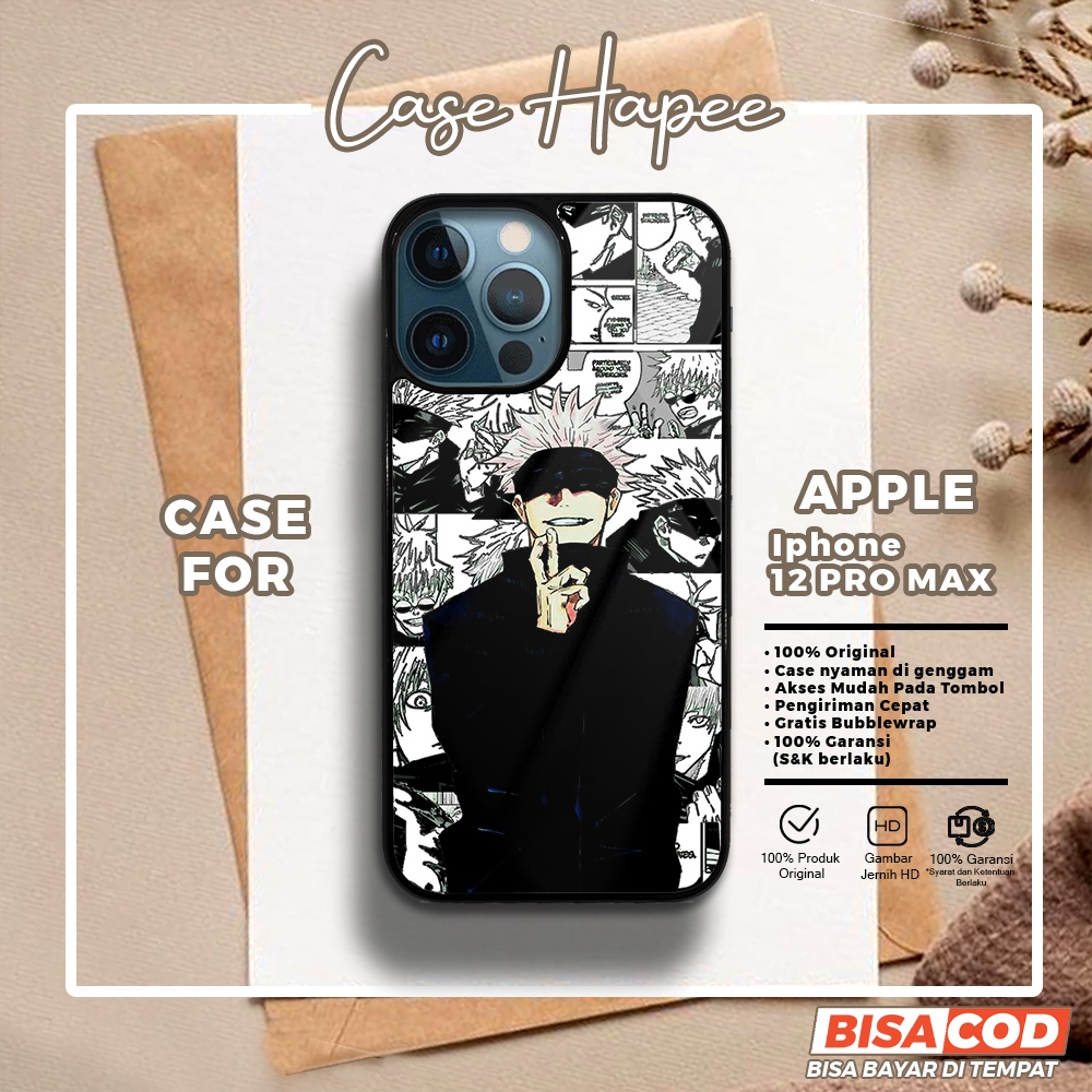 Case Iphone 12 Pro Max Casing Iphone 12 Pro Max [GOJO] Casehapee Case Glossy Case Aesthetic Custom C