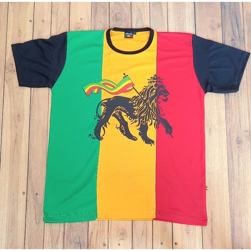 kaos rasta bob marley baju rege kain pantai