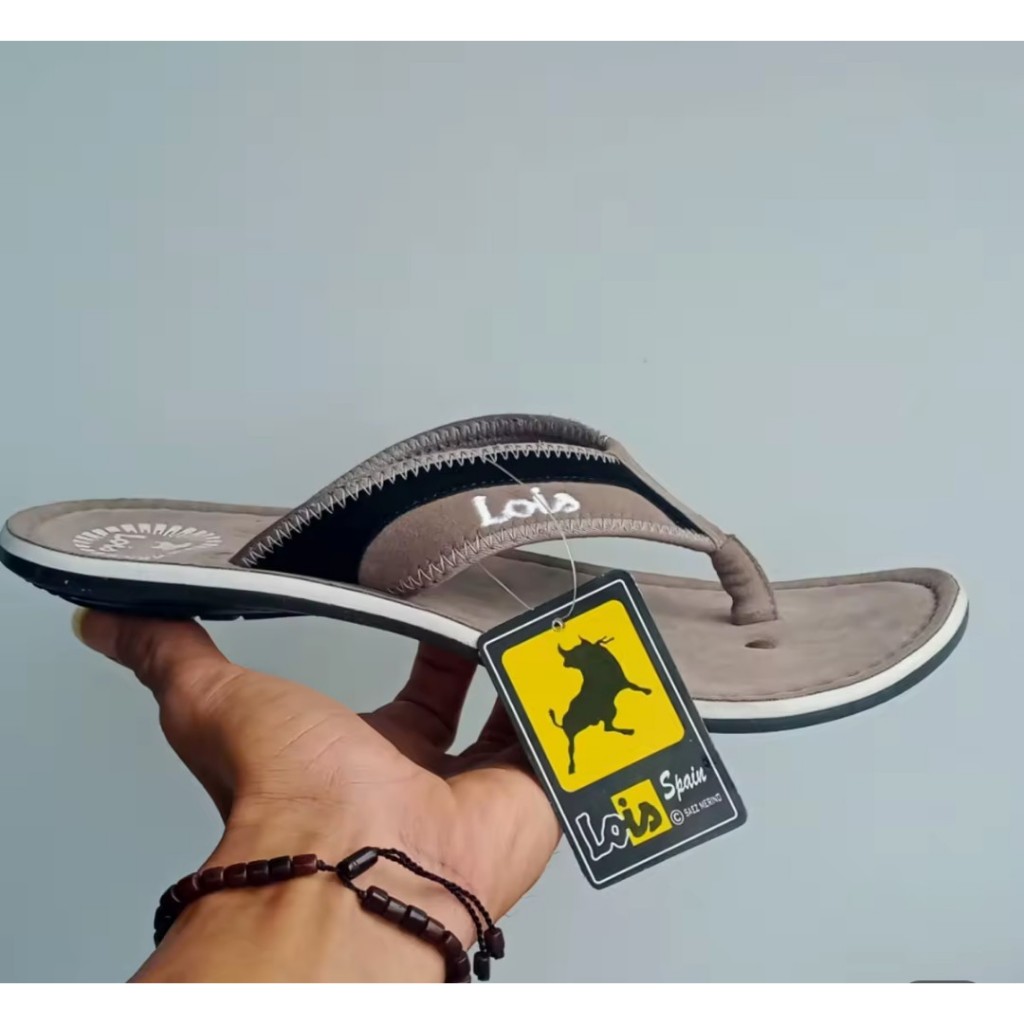 Sandal Jepit Lois Kulit Suede Pria Dewasa Sandal Jepit Berkualits Sandal Jepit Trendy Highclas