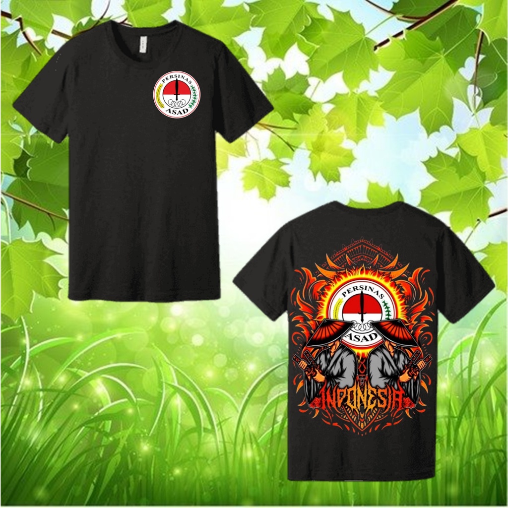 Kaos Persinas  "  ronin  " ASAD 1993 Tshrit Fighter Indonesia  jokam jamaah oke LDII 354 murah terba