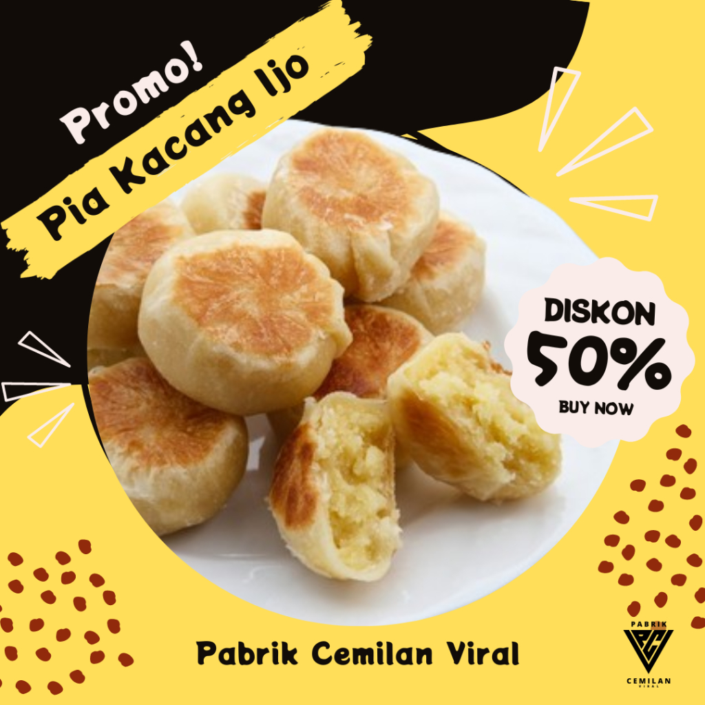 

PCV KUE PIA KACANG IJO Pia Kacang Hijau Pia Jogja Pia Basah Roti Pia Kacang Ijo Bakpia Long Kacang Ijo Pia Kue Pia Asli