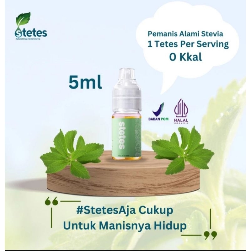 

STETES STEVIA PEMANIS ALAMI PENGGANTI GULA