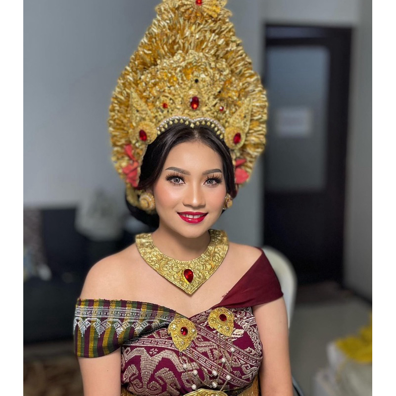 Bros klasik pengantin bali/ bros tetes/bros rantai alpaka