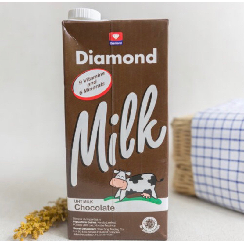 

Diamond Cokelat Susu UHT 1 liter