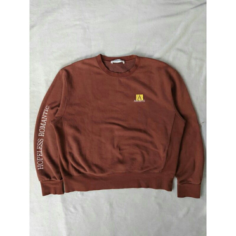 Crewneck Andersson Bell brown / Andersson Bell crewneck / Crewneck andersson bell coklat / gap brown