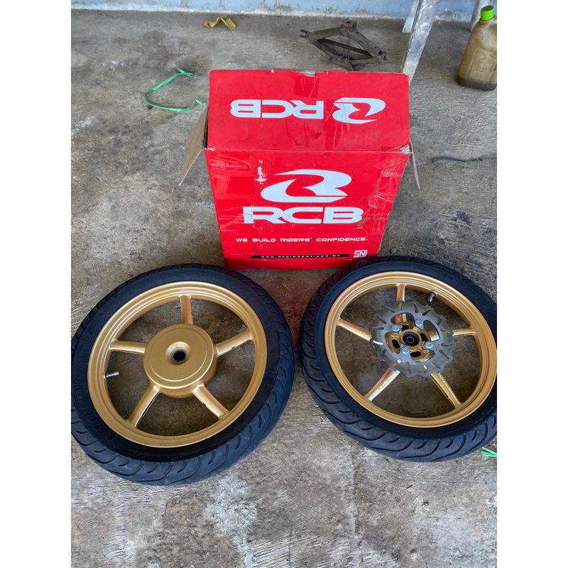 Velg RCB pnp matic vario scopy beat set Ban micelin & disk TDR